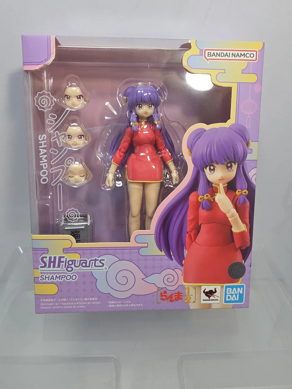 S.H.Figuarts Shampoo Ranma 1/2 Bandai Tamashii Nations Action Figure New (F4)